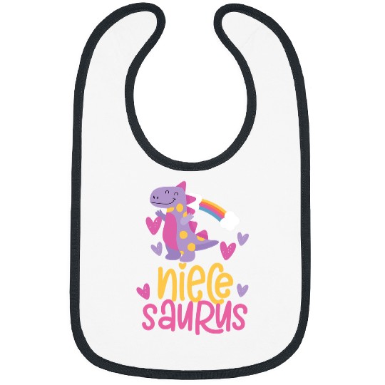 Dinosaur Pet Niece Saurus rexs Dinosaur Kids 1 Bibs
