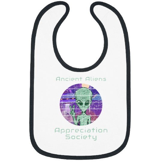 Aliens UFO Ancient Astronaut Theorists Alien UFO Appreciation Society Bibs