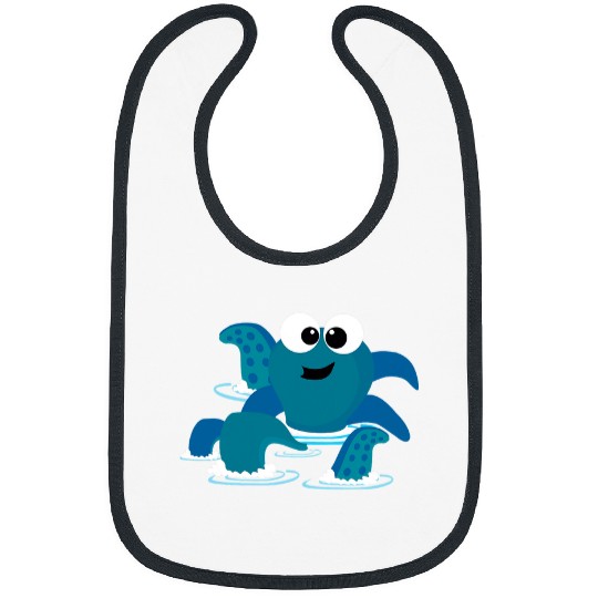 Octopus Pet water cute funny Bibs