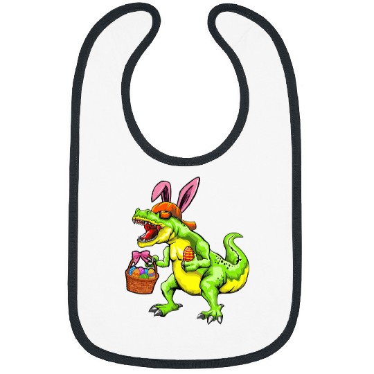 Dinosaur Pet Cute Happy Easter For Teen Girls Boys Easter Day Dinosaur1 Bibs