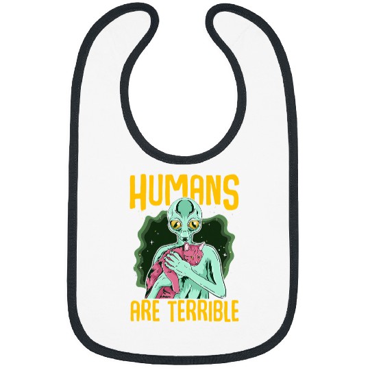 Aliens UFO Area 51 Extraterrestrial and Pet Bibs