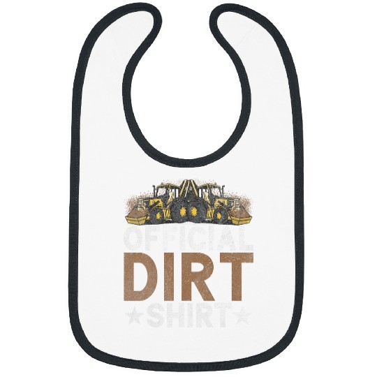 Excavator Fun Official Dir Construction Workers Construction Site Digger Driver Bibs