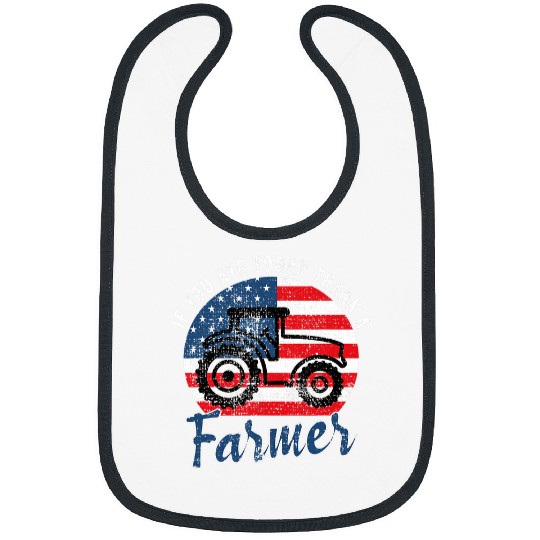 Tractor Fun driving If You Ate Today Thank A Farmer Tractor Farmer Bibs