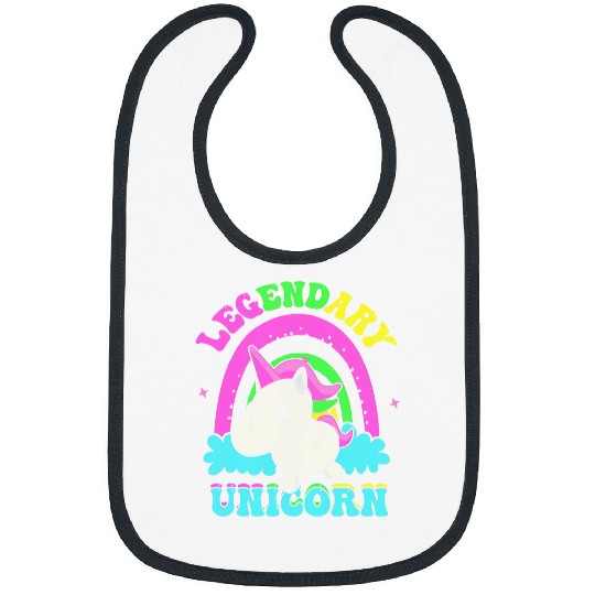 Unicorn Pet The Legendary Unicorn Adopt Me Gaming Illustration Bibs