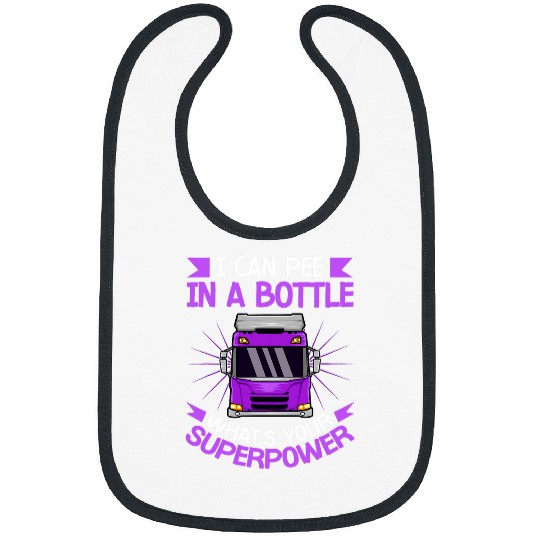 Truck Fun Fun Truck Driver Big Rig Semi Trailer Awesome Trucker Humor Bibs