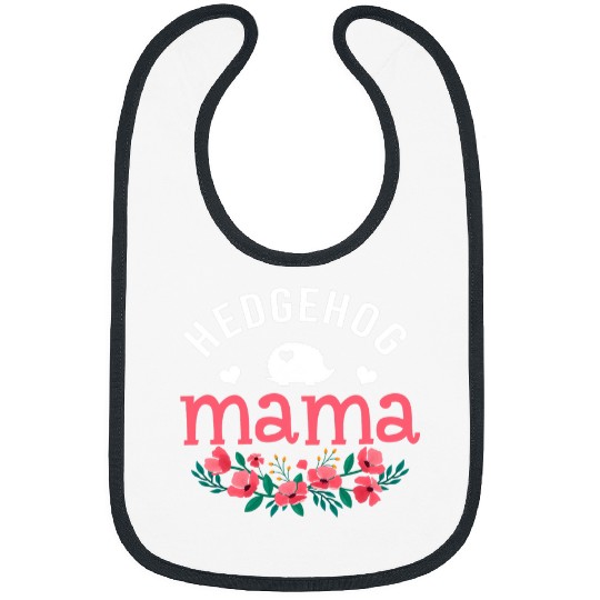 Hedgehog Pet Mama Gifts Womens Mom Hedgehogs Pet Lover Christmas Bibs