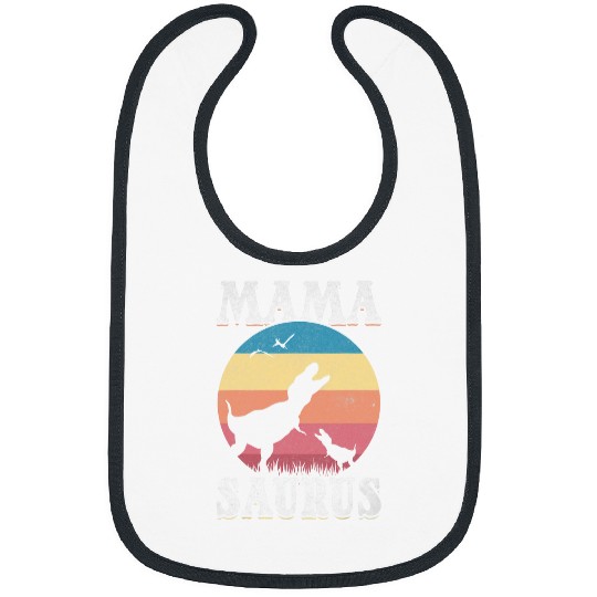 Dinosaur Pet MamaSaurus rexs Mama Dinosaur Family Mama Dino Mama Saurus Bibs