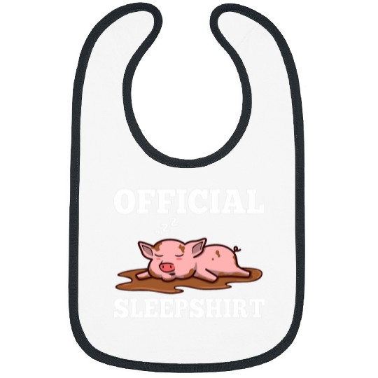 Pig Pet Official sleep Pig 03 Bibs