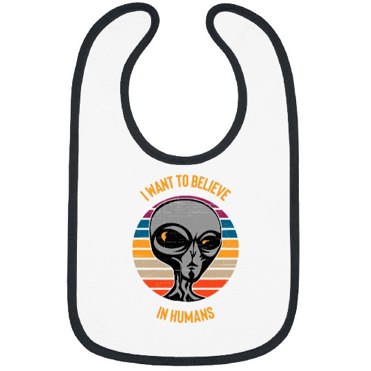Aliens UFO Funny Area 51 Bibs