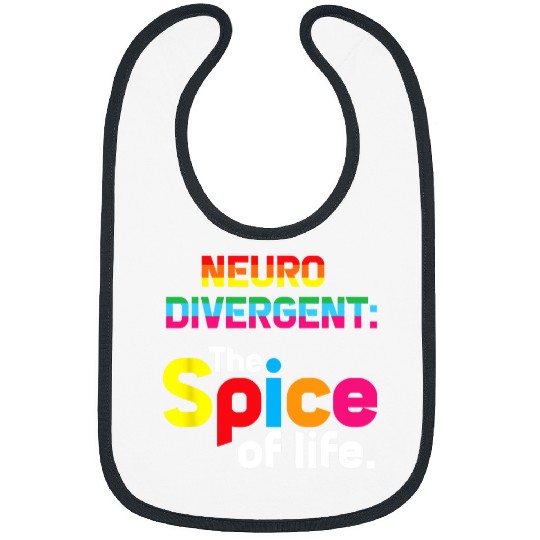 Autism Puzzle Neurodivergent The Spice of Life Autism Spectrum Support Bibs
