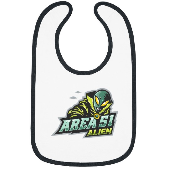 Aliens UFO Area 51 Bibs