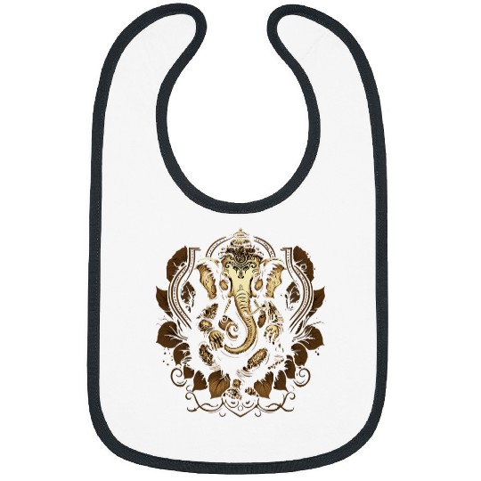 Elephant Mammal Ganesh Hindu Ganesha Elephant Spiritual Bibs