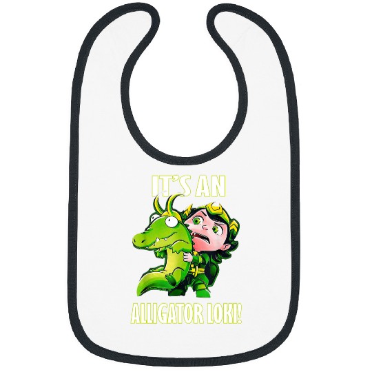 Alligator Pet Its An Alligator Loki Cute God Of Mischief Variant Funny Bibs