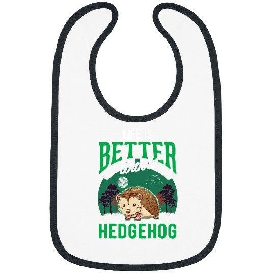 Hedgehog Pet Life is better with a Hedgehogs 1 8 Bibs