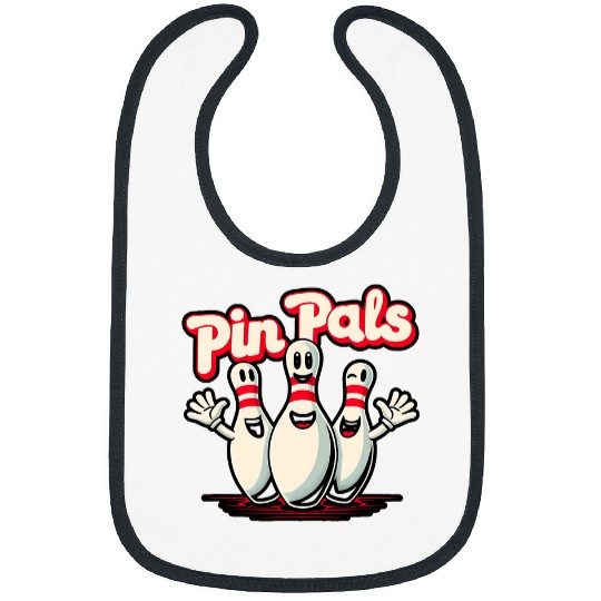 Discover Sport Bowling Cute Pin Pals Bowling Companions For Bowler Player Bibs