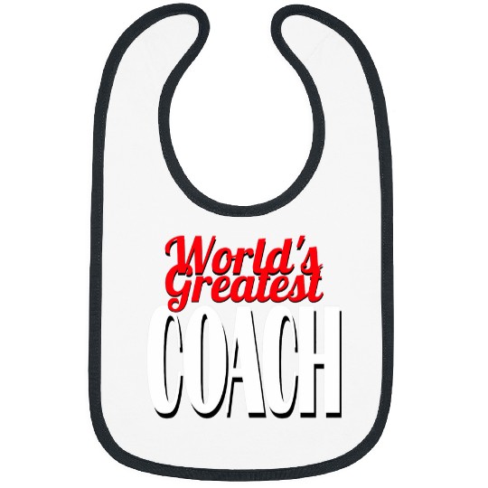 Worlds Greatest Coach Bibs