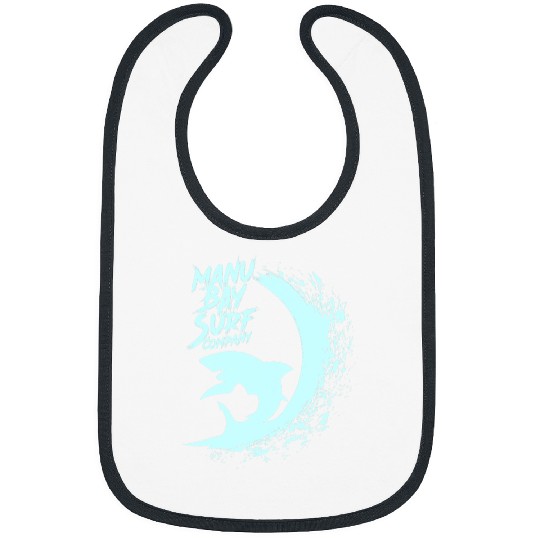 Shark Pet Manu Bay Surf Company New Zealand Light Blue Wave Bibs