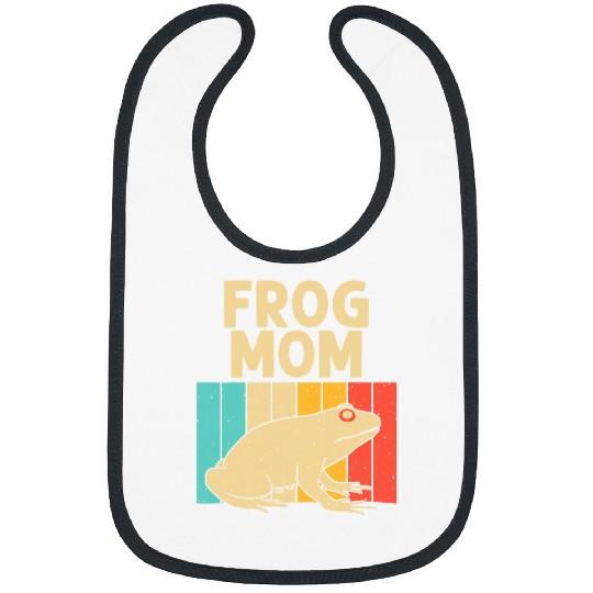 Frog Pet vintages Frog Design For Mom Grandma Cute Frog Toad Lovers 9 Bibs