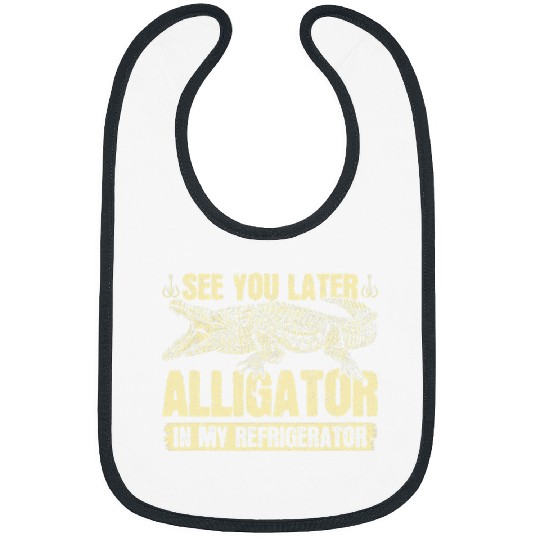 Alligator Pet Hunting See You Later Alligator Hunter Bibs