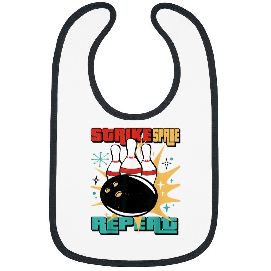 Discover Sport Bowling Strike Spare Repeat Bowling On Bowling Lane With Balls Bibs
