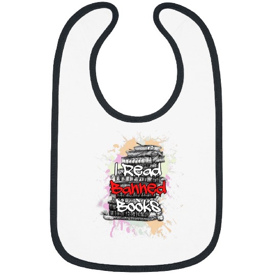 Book Fun I Read Banned Books Lovers Librarian Reading Nerd Bookworms Bibs