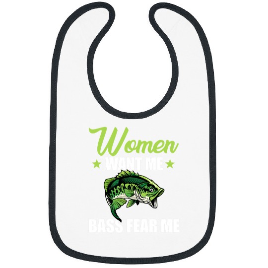 Fishing Fun Funny Bass Fishing Dad Saying For Men Largemouth Bass Fish Bibs