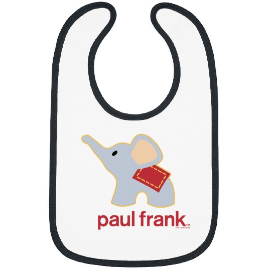 Elephant Mammal Paul Frank Ellie The Elephant Trunk Pointing Bibs
