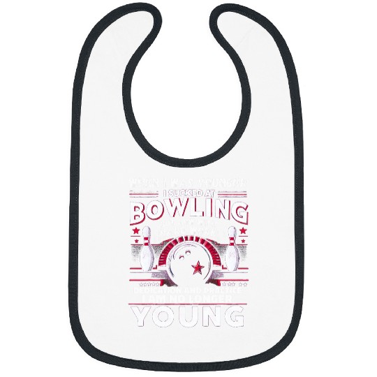 Sport Bowling Sucked At Bowling Humor Women Womens Men Funny Bowling Bibs