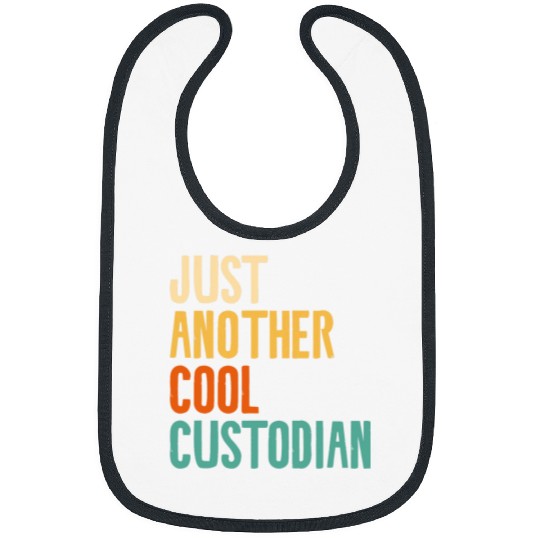 Just Another Cool Custodian School Janitor Bibs