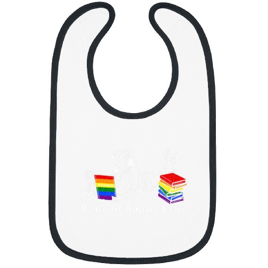Book Fun I Read Banned Books Club Im With The Banned LGBT Gay Pride Bibs