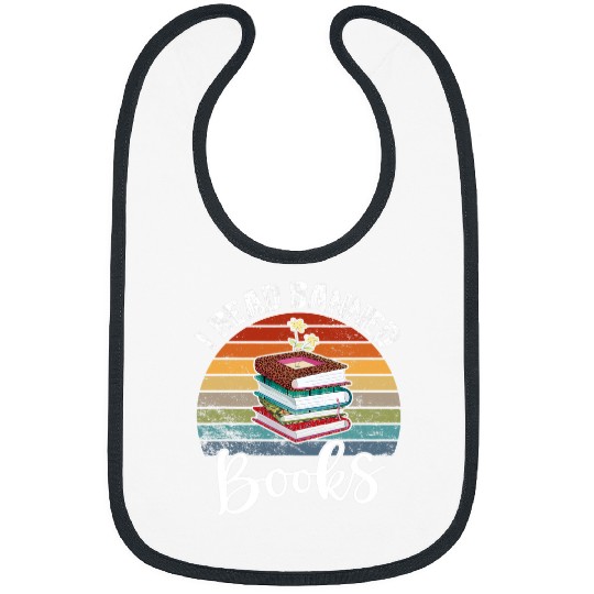 Book Fun vintagess Retro I Read Banned Books Librarian Freadom Bibs