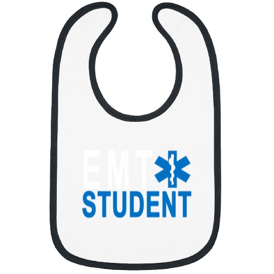 EMT Star Of Life EMT Student EMS First Responder Future Stud Bibs