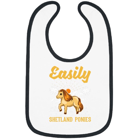 Horse Pet Easily distracted by Shetland Ponies 1 Bibs
