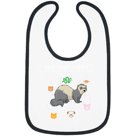 Ferret Pet Pet Ferret Ferret Apparel Ferret Gift Ideas Bibs