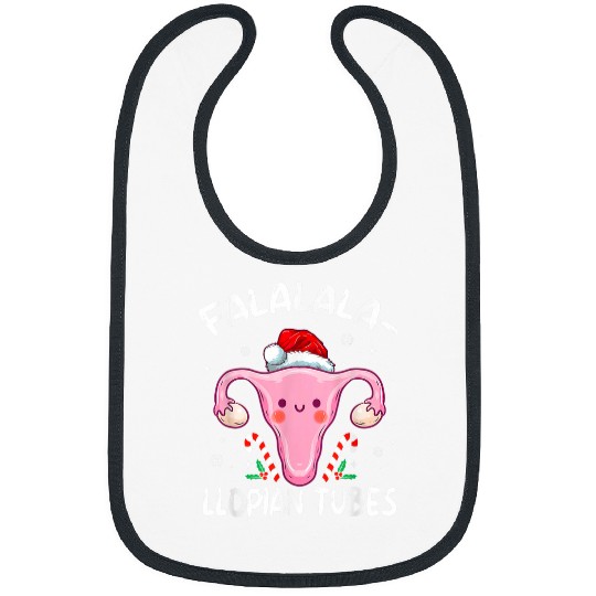 Doctor nurses Obstetrics Christmas Falalalallopian Tubes 21 Bibs