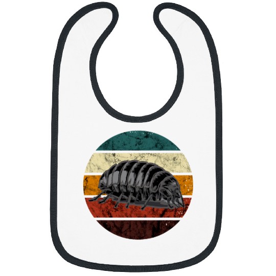 vintages Entomologist Retro Pill Bug Lovers Isopod Bibs