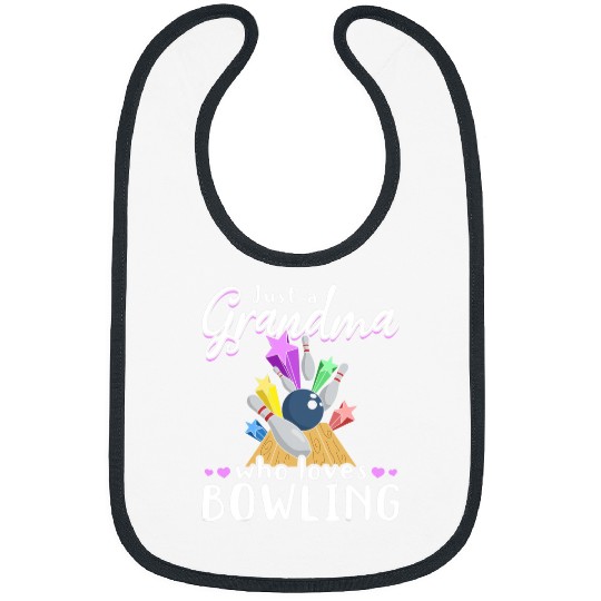 Sport Bowling Retired Bowler Grandma Bowling Lover Granny Bowling Bibs