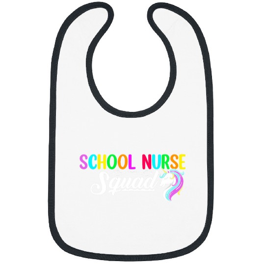 Unicorn Pet School nurses Squad Unicorn Nursing CNA Health Care Clinic Bibs