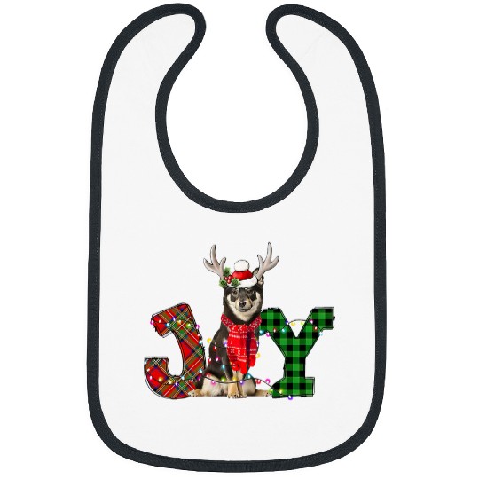 Shiba Inu Pet Joy Christmas Lights Shiba Inu Dog Santa Hat Pajama Bibs