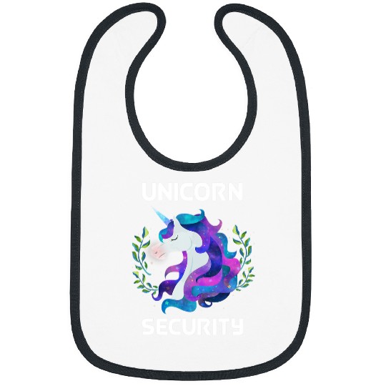 Unicorn Pet Security Tee Guard Magical Costume Art Dad Mom Bibs