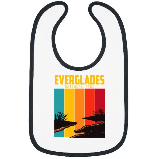 Alligator Pet National Park Souvenir Everglades Alligator Hike Wetlands Bibs