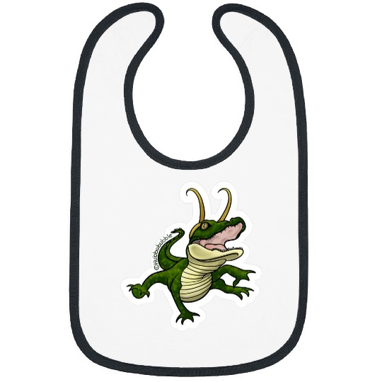 Alligator Pet Loki Gator Alligator Loki Croki Crocodile God Of Mischief 1 Bibs