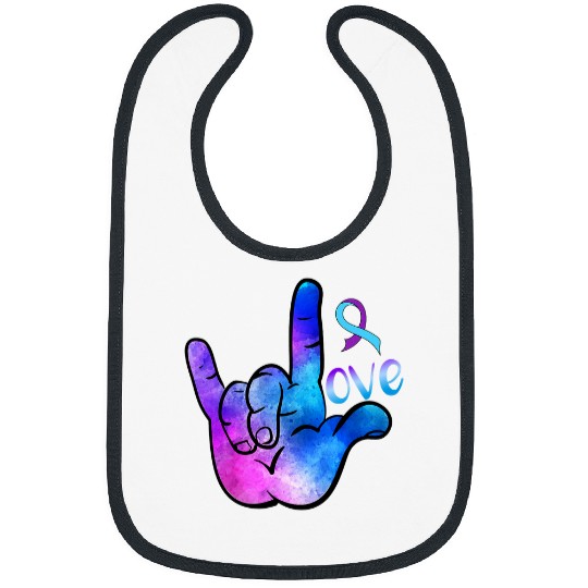 suicides Prevention 988 Ribbon love suicides awareness depression mental health Bibs