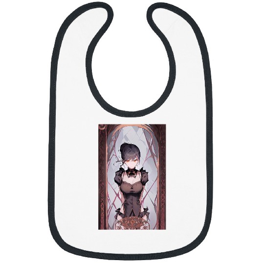 Magician Gothic Anime Girls Soft Grunge Aesthetic Waifu Bibs