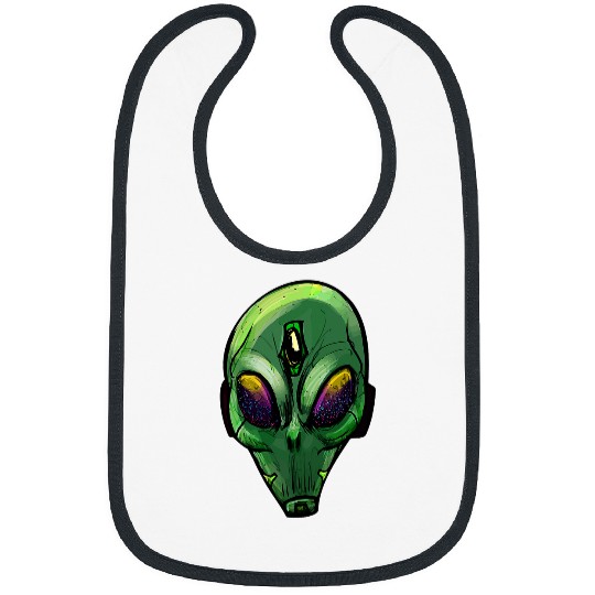 Aliens UFO Funny quote Alien head science fiction Ufo apparel Bibs