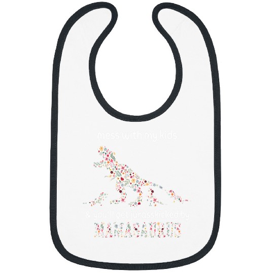 Dinosaur Pet mamasaurus t rexs dinosaur mama saurus mothers day funny Bibs