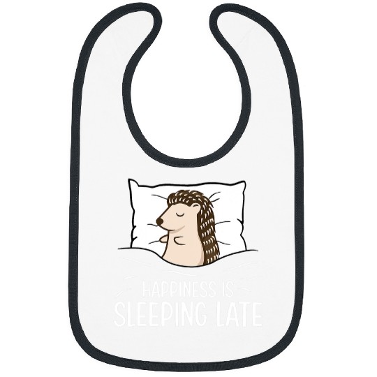 Hedgehog Pet Official Sleep Hedgehogs Pajama Napping Bibs