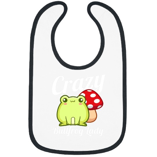 Frog Pet crazys Bullfrog Lady Frog Lover Toad Catching Bibs