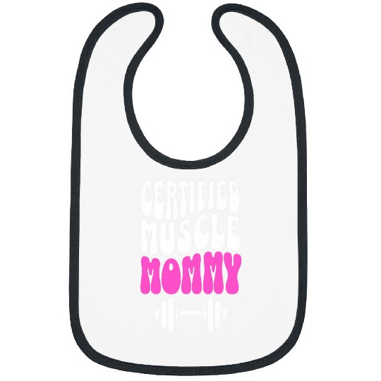 Certified Muscle Mommy Cover Gym Fitness Pump 22 Bibs