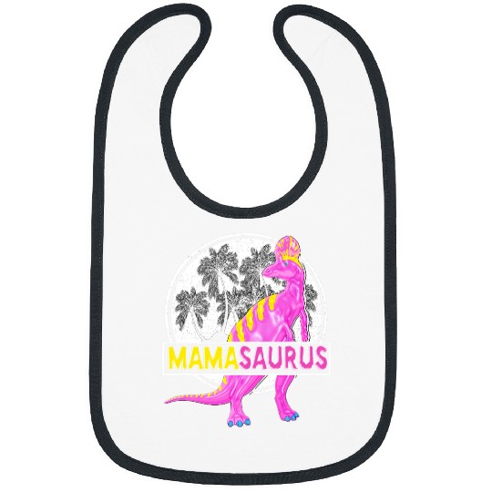 Dinosaur Pet Mamasaurus T rexs Dinosaur Funny Mama Saurus Mothers Family 4 8 Bibs